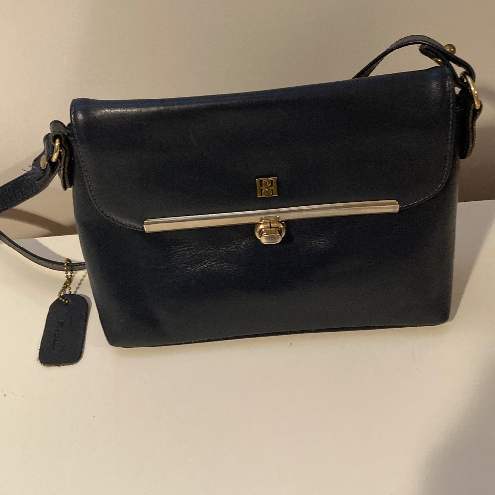 Borelli Navy Blue Handbag